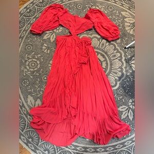 Free People Cross My Heart Maxi Dress